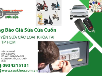 Bảng Báo Giá Sửa Cửa Cuốn: Hướng Dẫn Chi Tiết Và Các Dịch Vụ Liên Quan