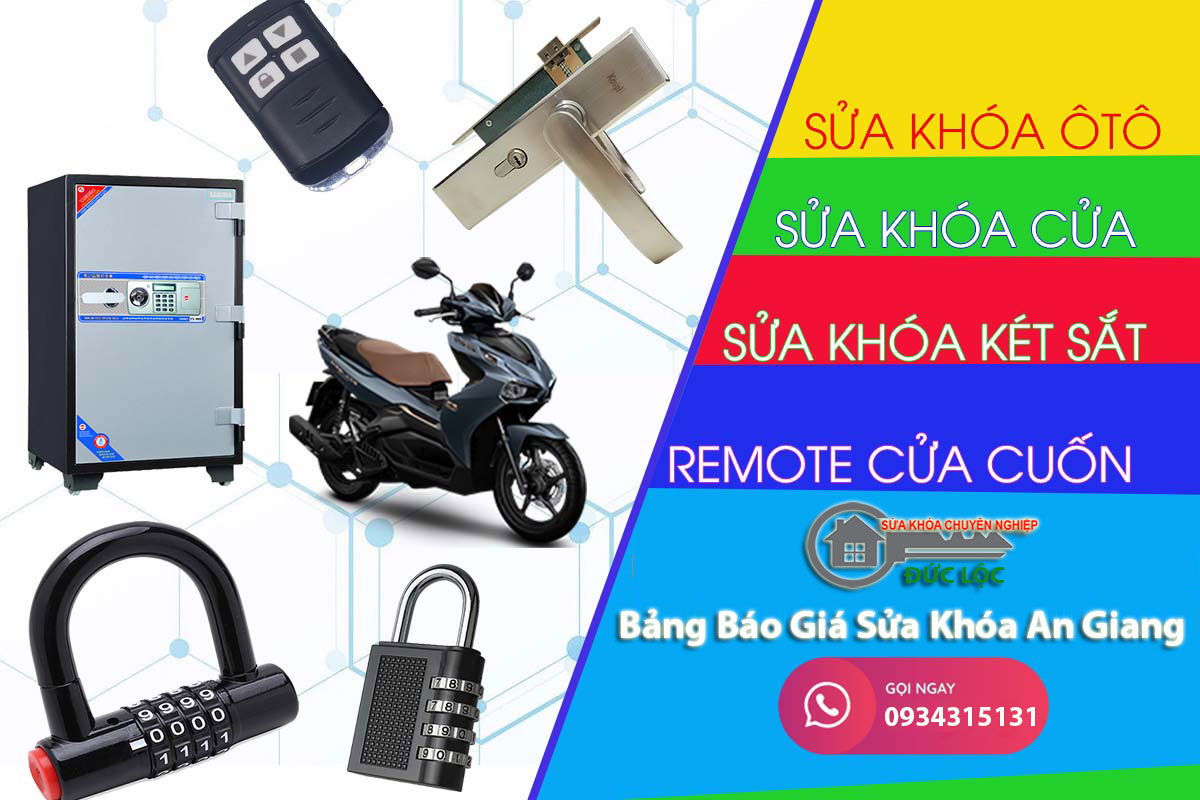 Bảng Báo Giá Sửa Khóa An Giang: Dịch Vụ Uy Tín, Chuyên Nghiệp Tại Sửa Khóa Đức Lộc