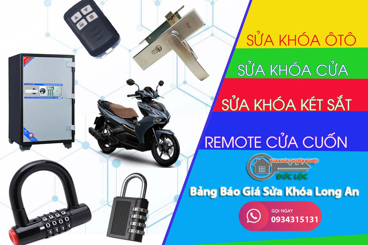 Bảng Báo Giá Sửa Khóa Long An – Dịch Vụ Chuyên Nghiệp, Uy Tín Tại Sửa Khóa Đức Lộc