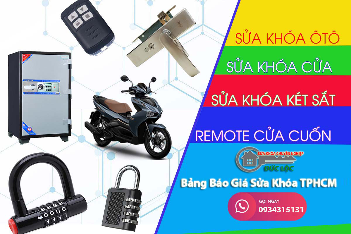 Bảng Báo Giá Sửa Khóa TPHCM: Dịch Vụ Chuyên Nghiệp, Giá Cả Hợp Lý